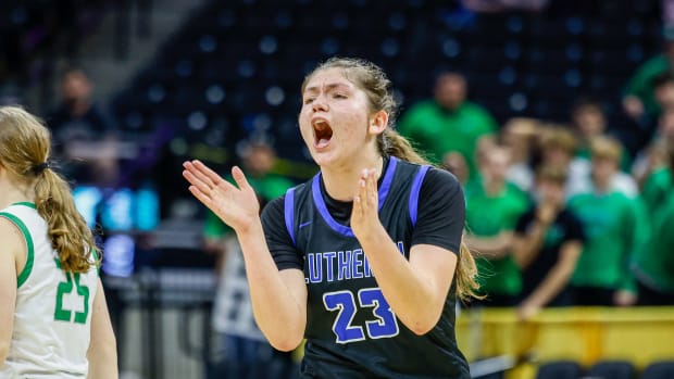 Lutheran St. Charles junior Jordan Speiser